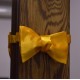Краватка-метелик яскраво-жовта