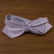 Краватка-метелик кутом сіра з якорями двостороння