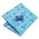 Подарочный набор голубой свежий с цветами