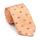 Краватка помаранчева з собачками