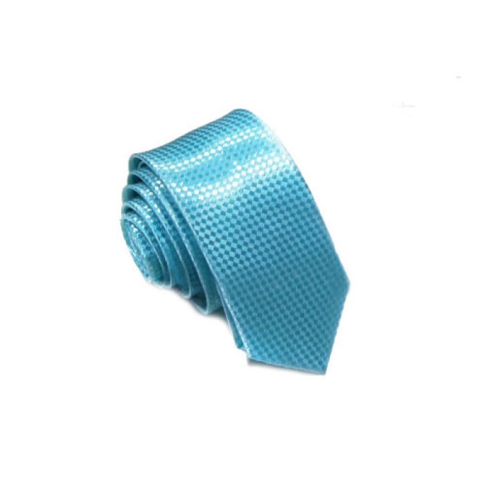 Краватка бірюзова з блискітками