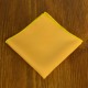 Платок желтый матовый с окантовкой