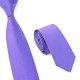 Галстук нежно фиолетовый классический 100% шелк