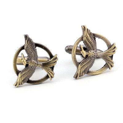 Запонки Голодні ігри Antique Bronze