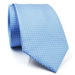 Краватка блакитна святкова текстурна