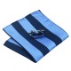 Подарочный набор шелковый синий в полоску - чудный