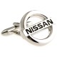 Запонки металеві Nissan