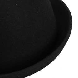 Шляпа черная фетровая Боулер Дерби Котелок