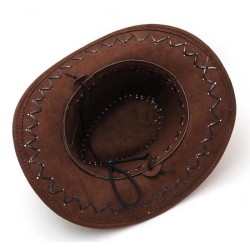Шляпа темно-коричнева ковбойська Cowboy hat