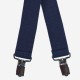 Подтяжки синий джинс X2.5 см