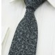 Краватка шерстяна темно-сіра вишукана
