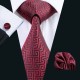 Краватка червона лабіринт