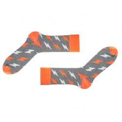 Шкарпетки помаранчева блискавка Sammy Icon