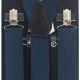 Підтяжки довгі у синю смужку - краваткові 3,5Y