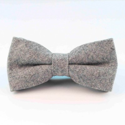 Метелик шерстяний сірий однотонний