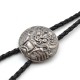 Стародавній китайський дракон (краватка-шнурок бола) - колір старого металу