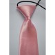 Краватка ніжно-рожева однотонна