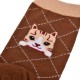 Шкарпетки коричневі Kitten Love 09113