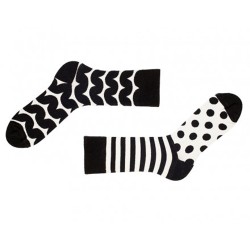 Носки чорно-білі Herald від Sammy Icon