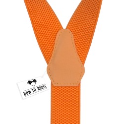 Подтяжки мужские оранжевые 3.5 см Y