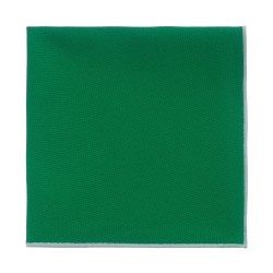 Платок зелений Green Grass з білою обкантовкою - габардин
