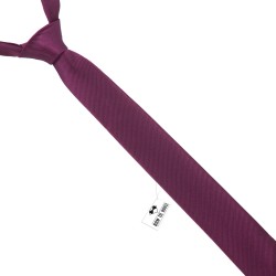 Краватка кольору фуксія вузька 6 см