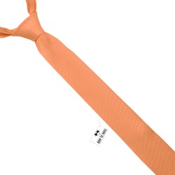 Краватка помаранчева вузька 6 см