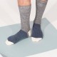 Шкарпетки теплі сірі з синім Sammy Icon