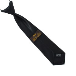 Краватка чорна дитяча на резинці