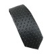 Краватка чорна у смужку брендова