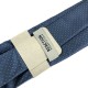 Краватка блакитна у дрібний горошок 7 см