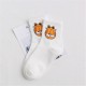 Носки белые Garfield