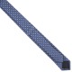Краватка блакитна з літаками 6 см