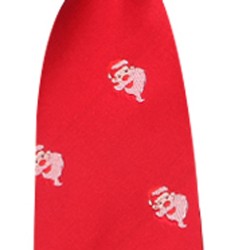 Краватка червона новорічна дитяча