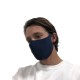 Захисна маска для обличчя темно-синя стрейчева з неопрена