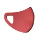 Защитная маска для лица баклажанового цвета -  стрейчевая с неопрена