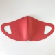 Защитная маска для лица коралловая -  стрейчевая с неопрена