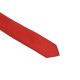 Краватка підліткова вузька червона матова