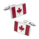Запонки флаг Канады