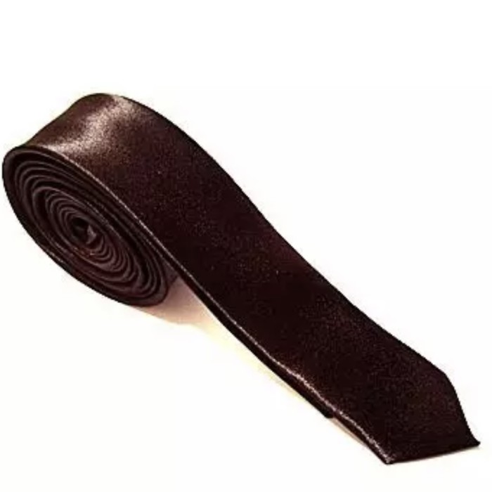 Краватка дуже вузька коричнева