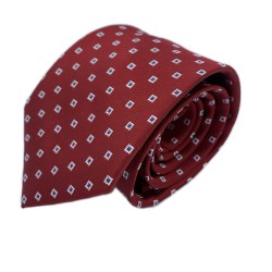 Краватка червона в квадратики від LAUREN RALPH LAUREN