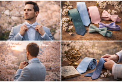 Весняне рівнодення, енергія оновлення і чоловічий стиль: чому краватки та метелики стають символом нового сезону