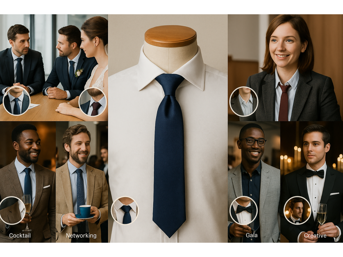 7 вузлів краватки: коли який обрати