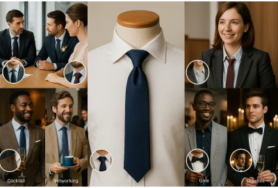 7 вузлів краватки: коли який обрати