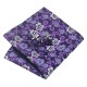 Подарочный набор фиолетовый в цветочках с сиреневым