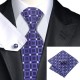 Краватка фіолетовий у квадратик