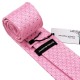 Подарунковий краватка рожевий з синім у візерунках