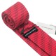 Подарунковий краватка червоний у горизонтальну смужку