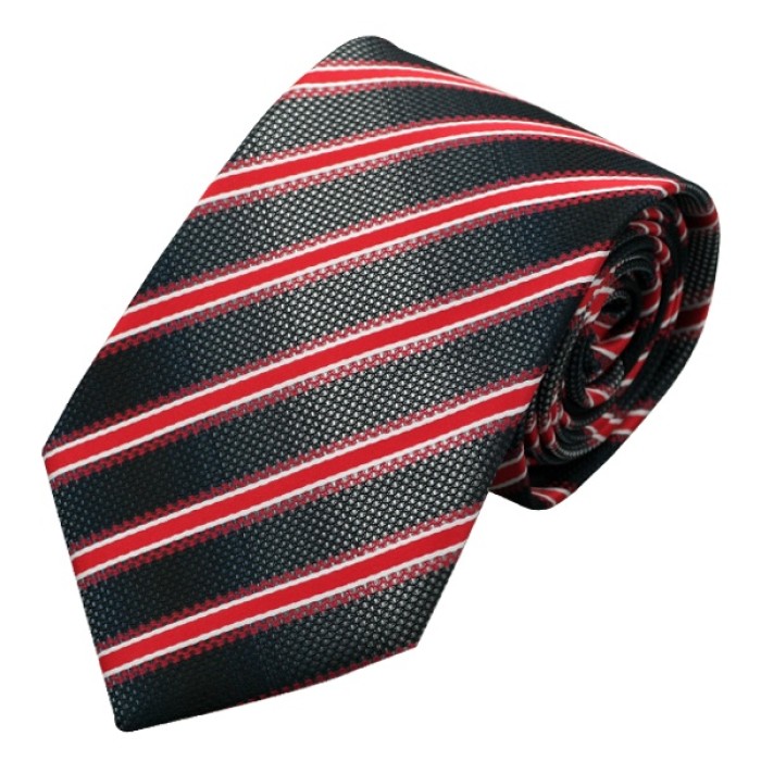 Набір краватки з червоними смужками