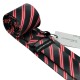 Набір краватки з червоними смужками